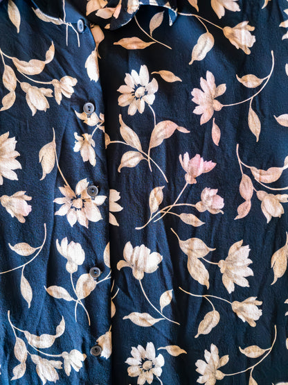 Vintage Jones New York silkiskyrta - S/M