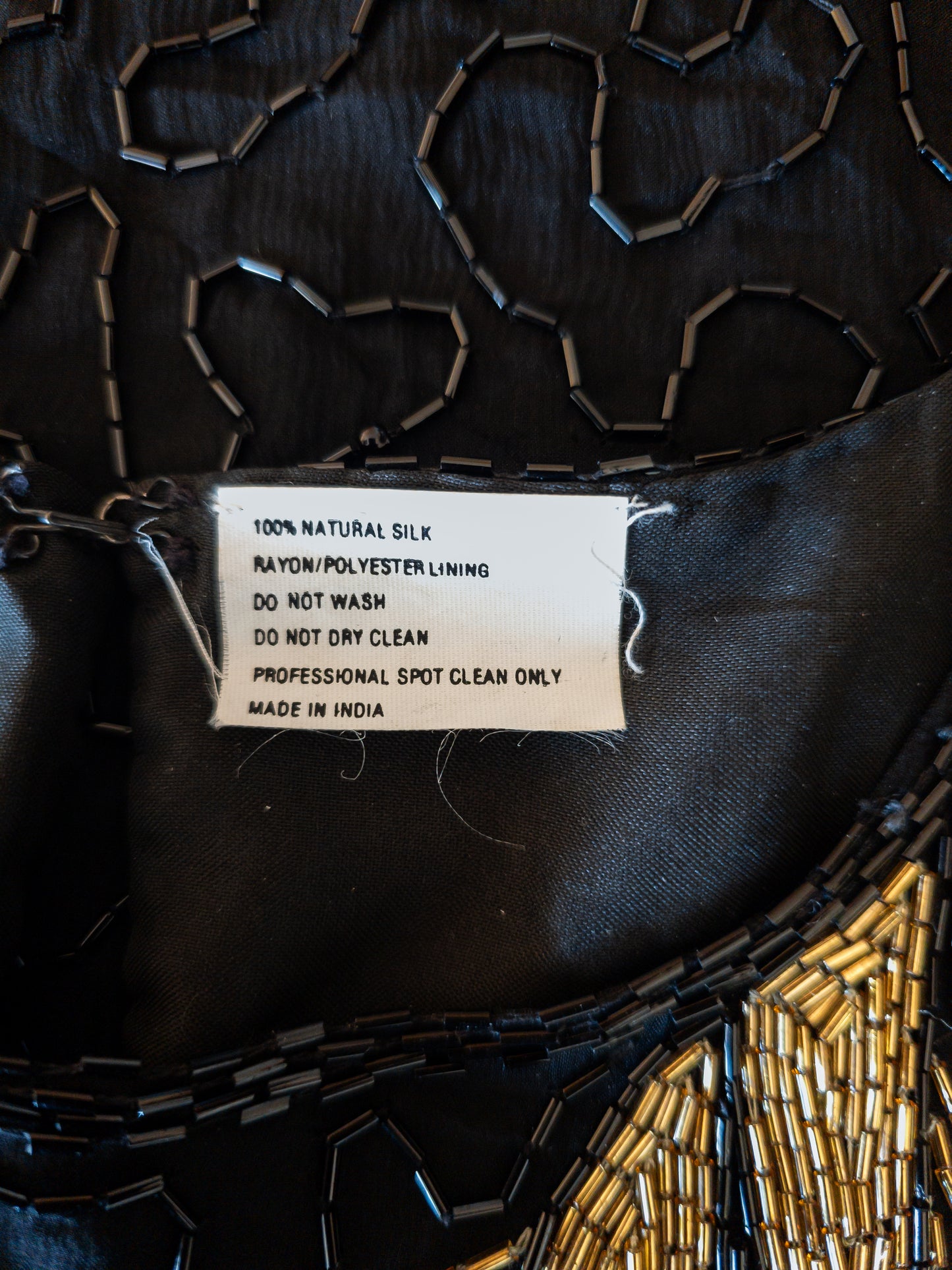 Vintage Evening Entry silki toppur - M/L