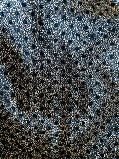 Vintage 80s silfur toppur - M/L