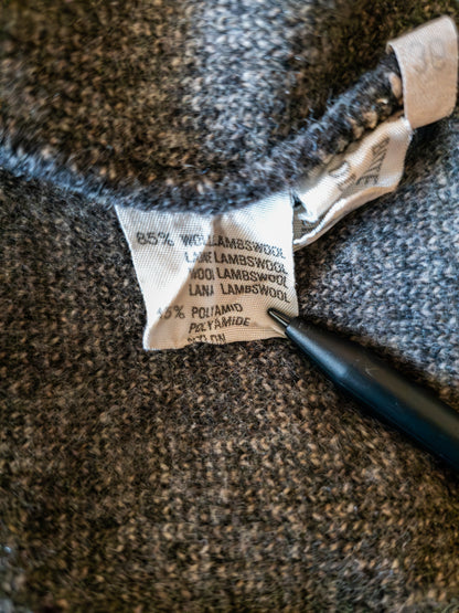 Vintage ombre ullarkjóll - Medium